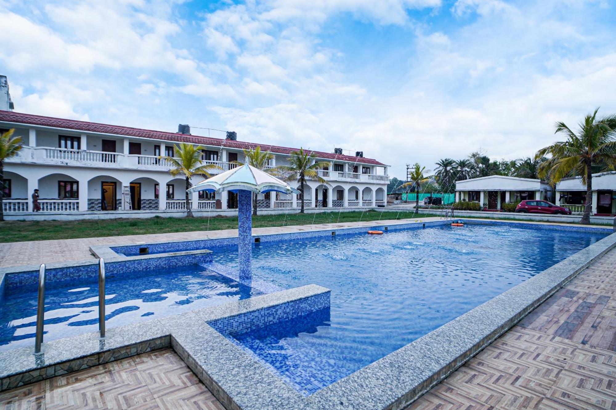 Silver Sand Eco Resort !! Beachfront !! With Biggest Pool And Huge Open Area !! Ideal For Weddings !! Couple Friendly !! Mandarmani Eksteriør bilde