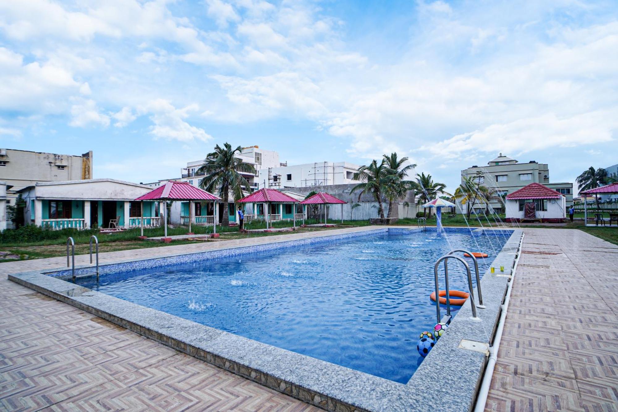 Silver Sand Eco Resort !! Beachfront !! With Biggest Pool And Huge Open Area !! Ideal For Weddings !! Couple Friendly !! Mandarmani Eksteriør bilde