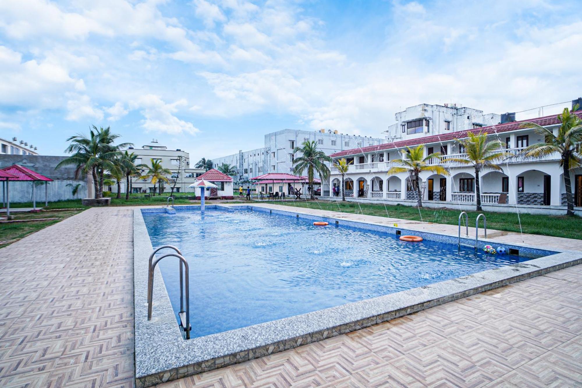 Silver Sand Eco Resort !! Beachfront !! With Biggest Pool And Huge Open Area !! Ideal For Weddings !! Couple Friendly !! Mandarmani Eksteriør bilde